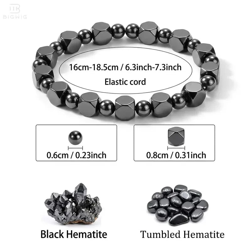 Pulsera de Hematita Protectora