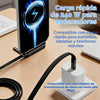 Cable USB C con Soporte Plegable Invisible