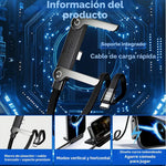 Cable USB C con Soporte Plegable Invisible