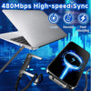 Cable USB C con Soporte Plegable Invisible