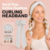 Diadema rizadora sin calor para cabello