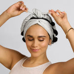 Diadema rizadora sin calor para cabello