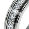 Anillo Antiansiedad de Acero Inoxidable con Circonita