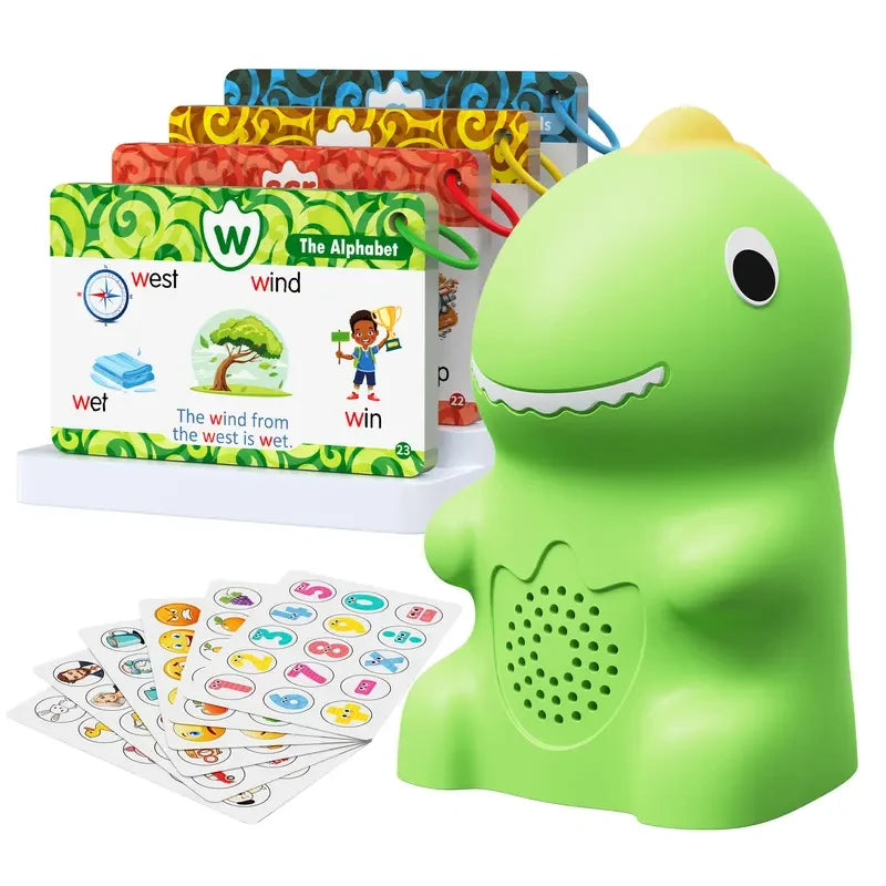 Juego Educativo de Tarjetas Parlantes de Dinosaurios
