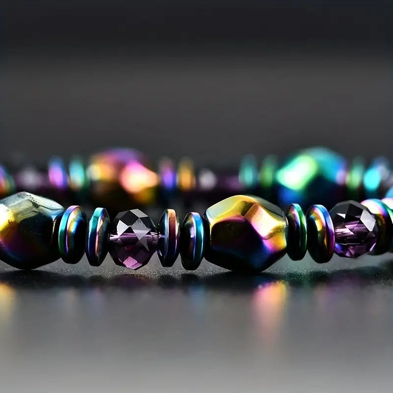 Pulsera PowerMag con Hematita - Riqueza y Alivio