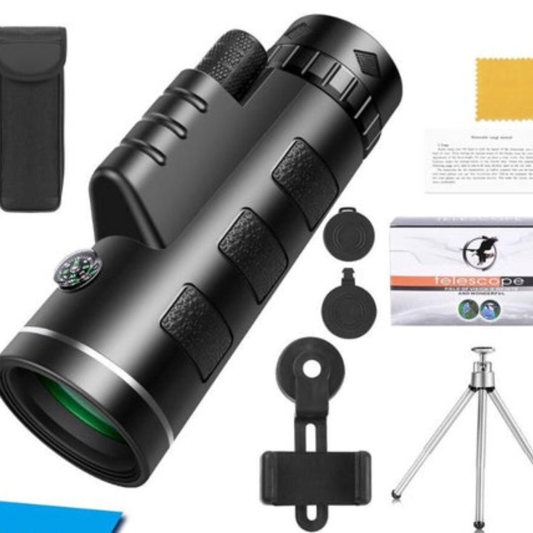 Telescopio Monocular HD 40x60 | Alta definición y resistencia