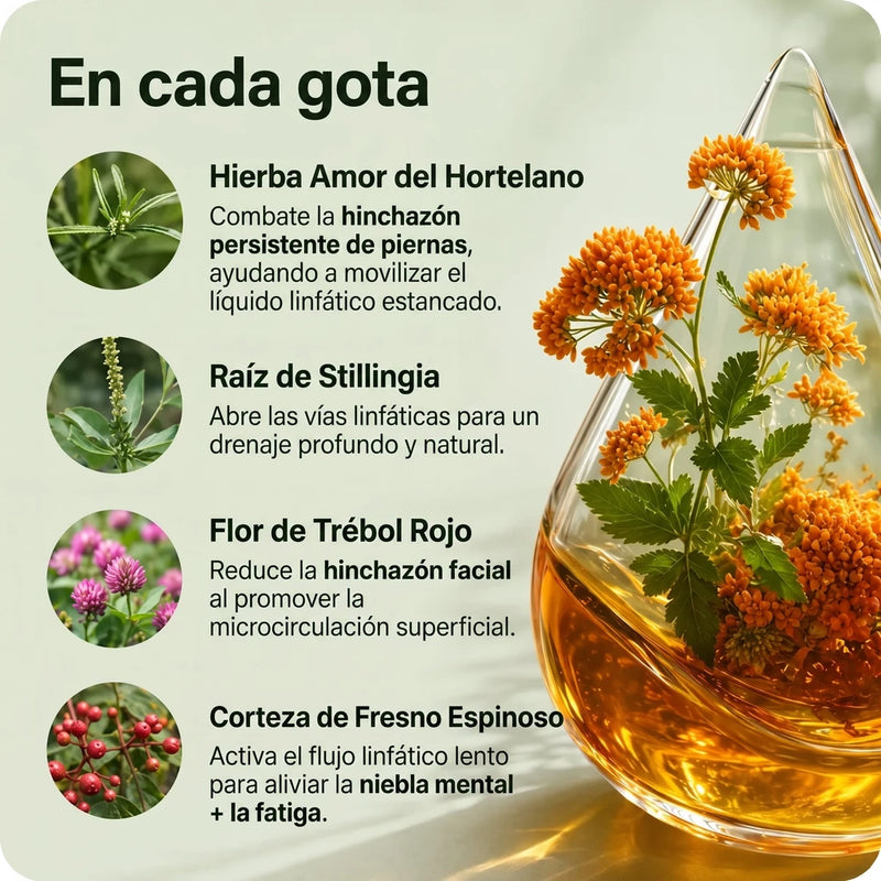 Gotas Botánicas Drenaje Linfático | NutraBioLife
