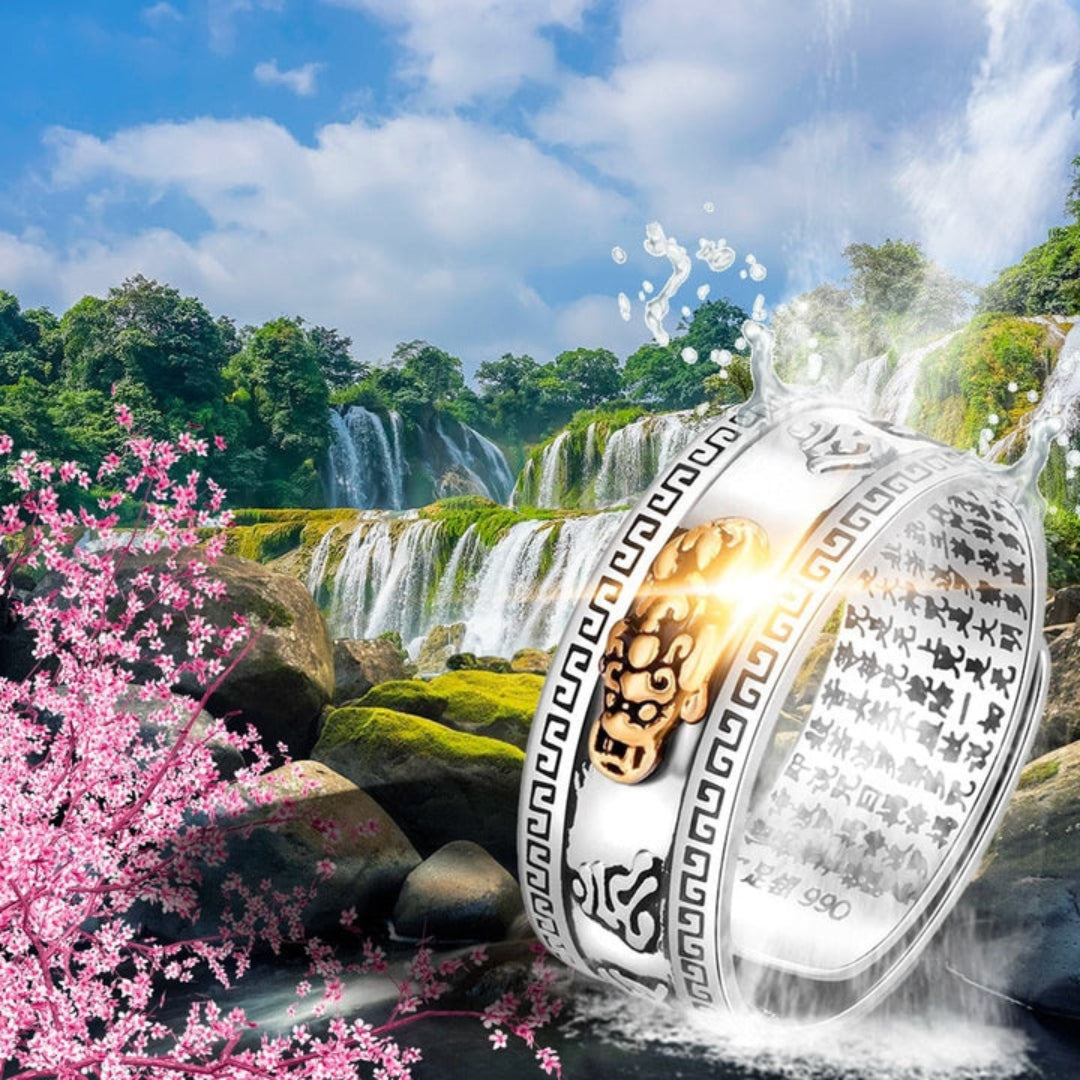 Anillo Feng Shui de la Suerte – Atrae Prosperidad y Energía Positiva