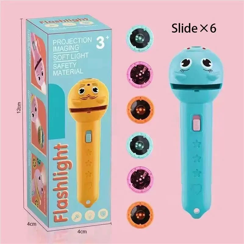 Linterna de Proyección Infantil para Aprendizaje Visual