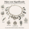Pulsera Protectora de Dijes Mística Viral Tiktok