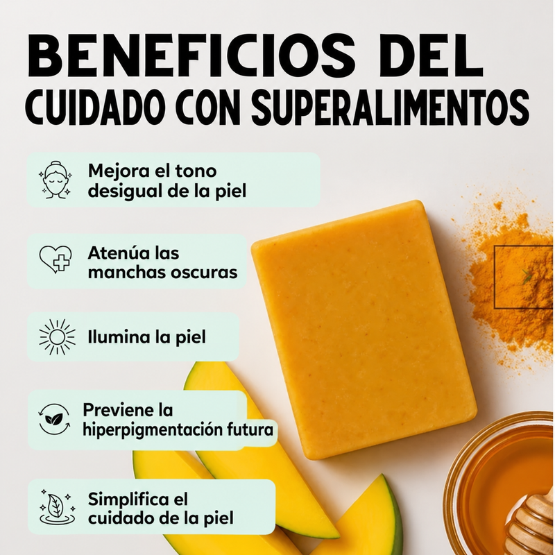 Jabón de Superalimentos para Manchas Oscuras | NutraBioLife