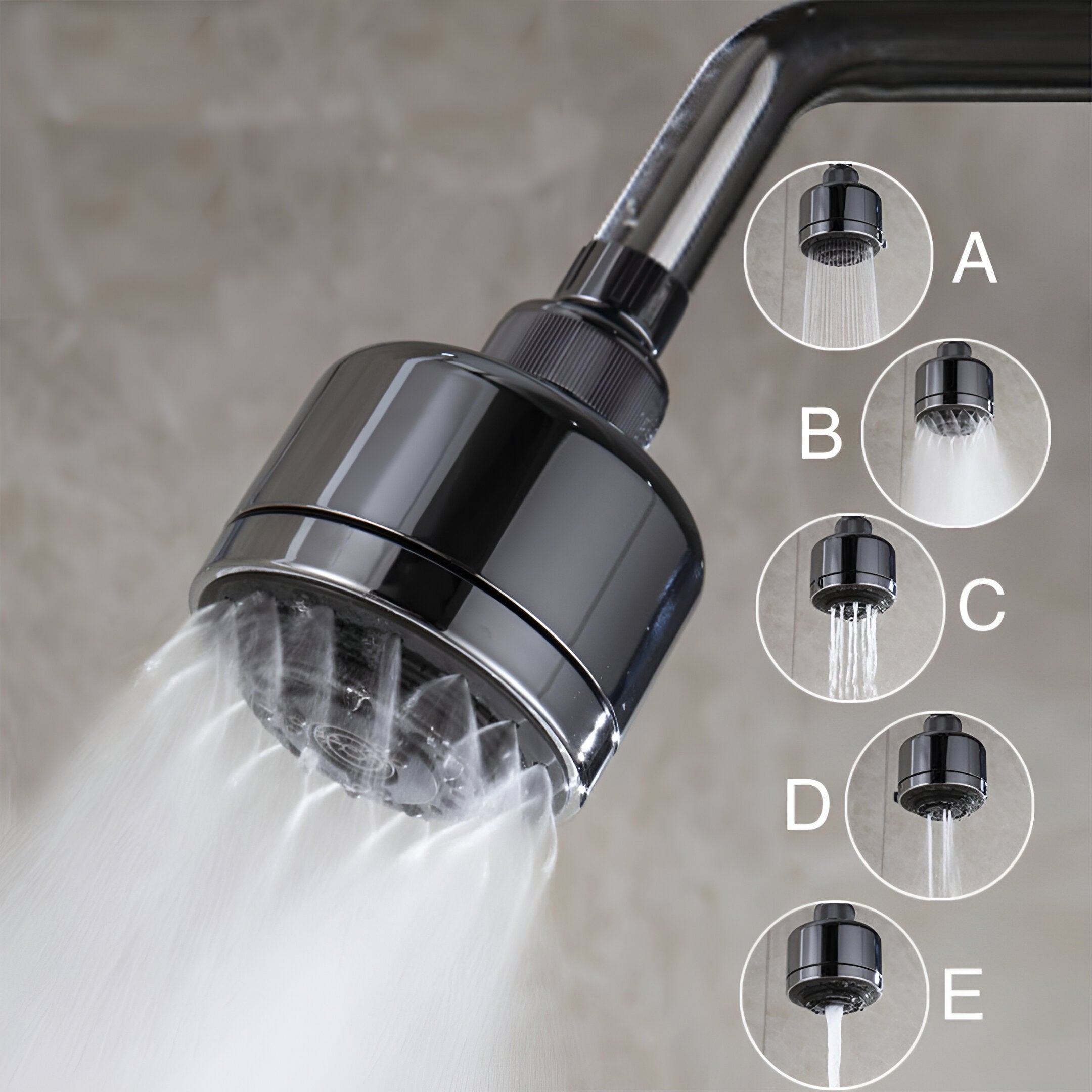 Cabezal de Ducha Ahorrador - Ahorro de Agua y Experiencia Superior