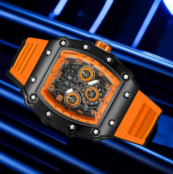 Reloj Esqueleto Punk Moderno