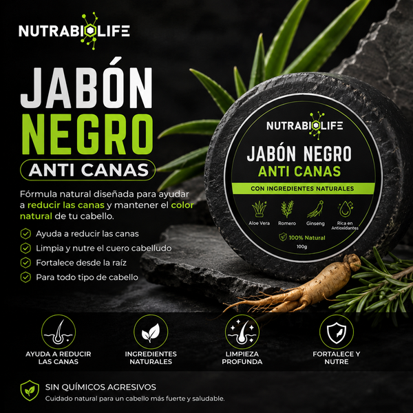 Jabón Negro Anticanas