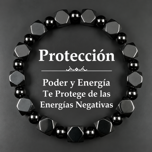 Pulsera de Hematita Protectora