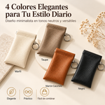 Estuche Protector de Cuero para Lentes
