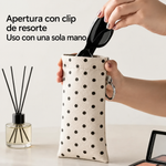 Estuche Protector de Cuero para Lentes