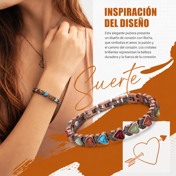 Pulsera Magnética de Cobre Elegante