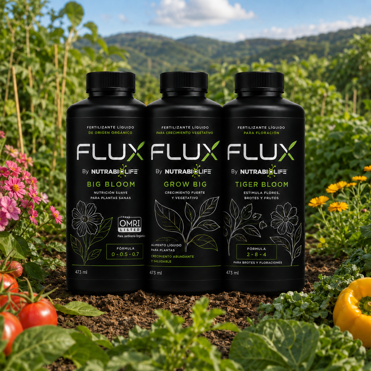 FLUX Fertilizantes Premium (Diseño)