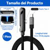 Cable USB C con Soporte Plegable Invisible