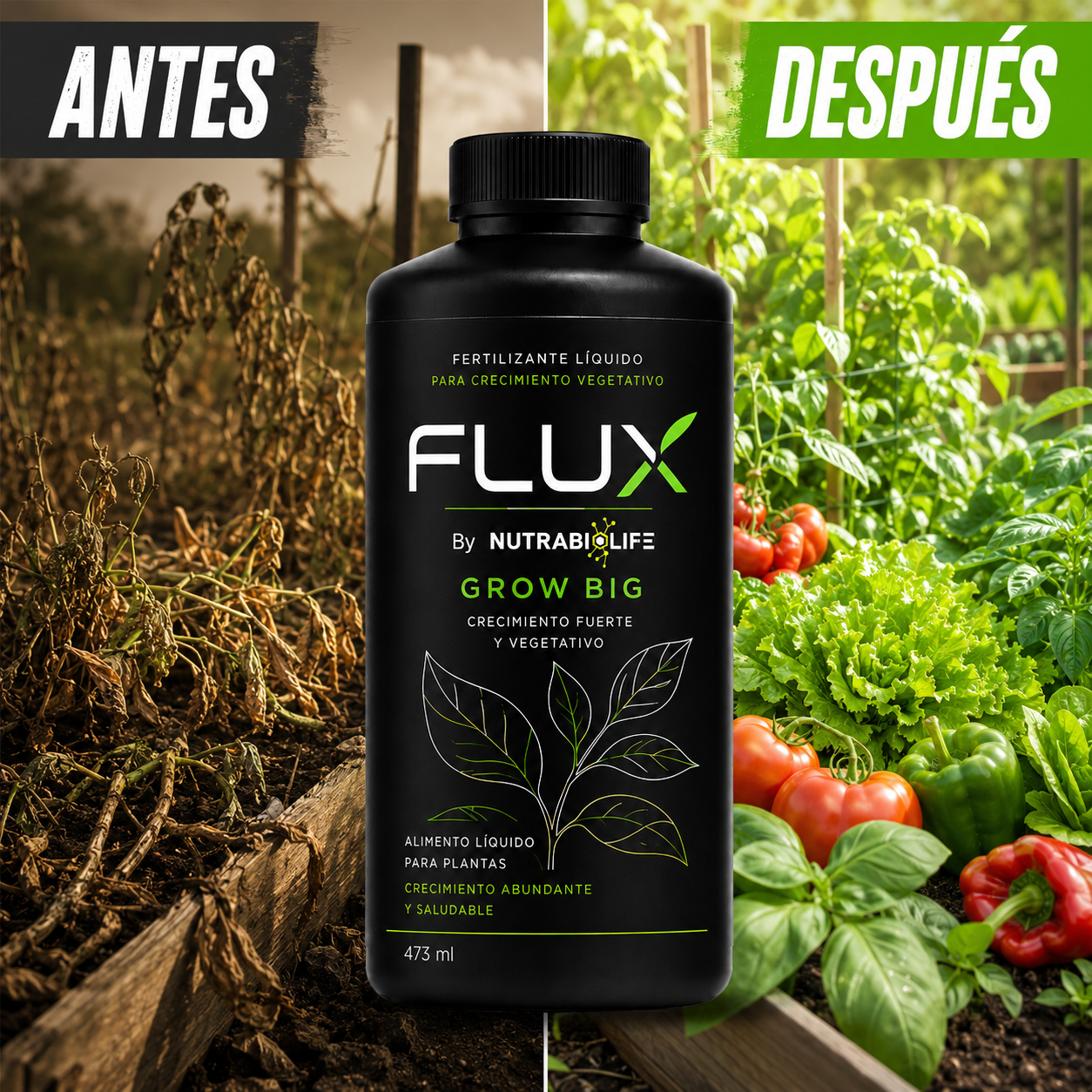 FLUX Fertilizantes Premium (Diseño)