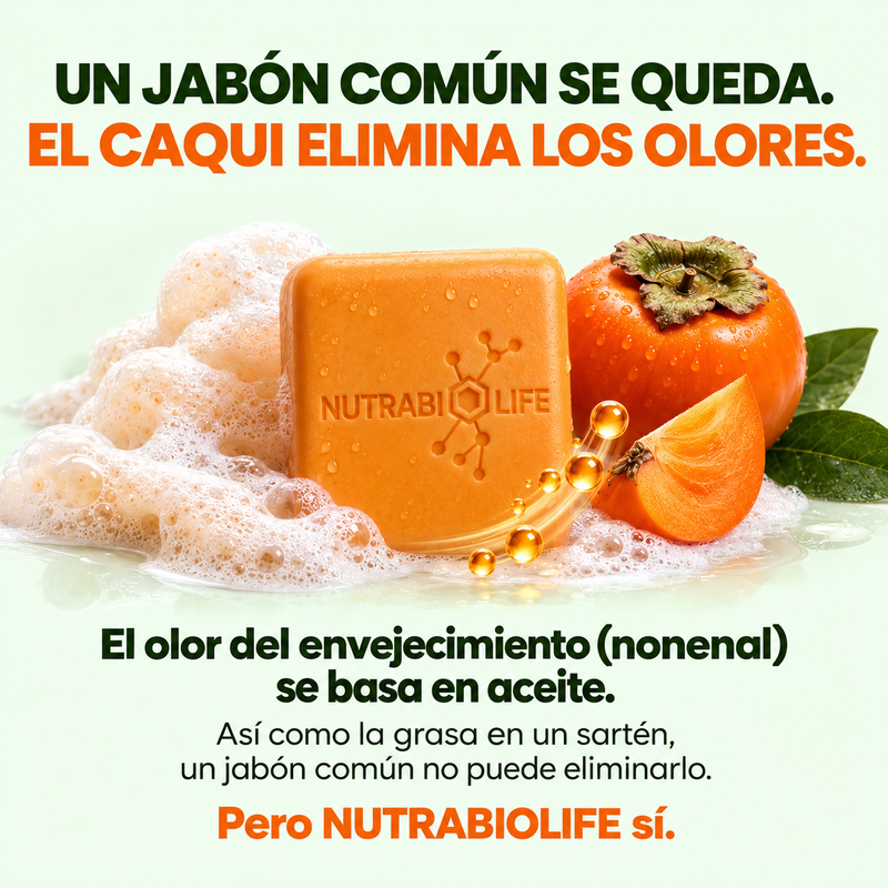 Jabón Desodorizante de Caqui Japonés | NutraBioLife