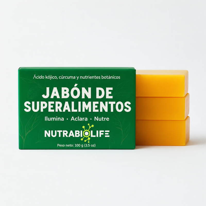 Jabón de Superalimentos para Manchas Oscuras | NutraBioLife