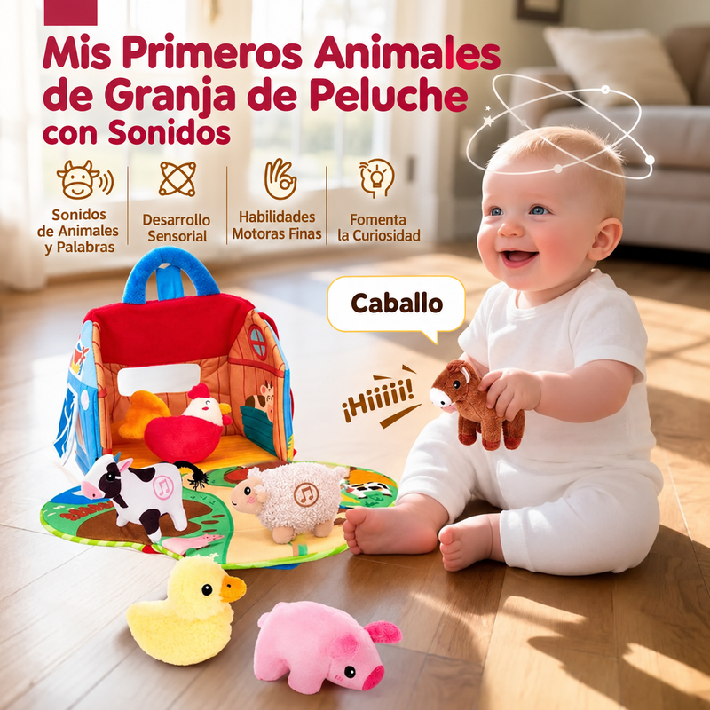 Granja Sensorial Montessori de Peluche