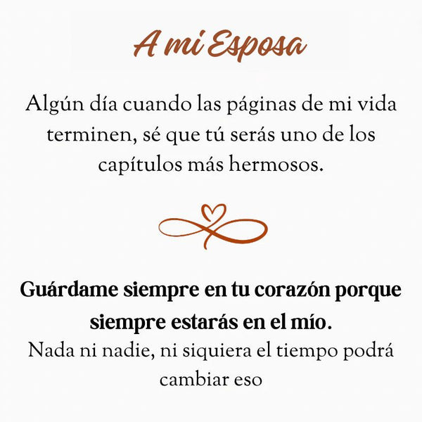 Pulsera de Amor Eterno para Esposas