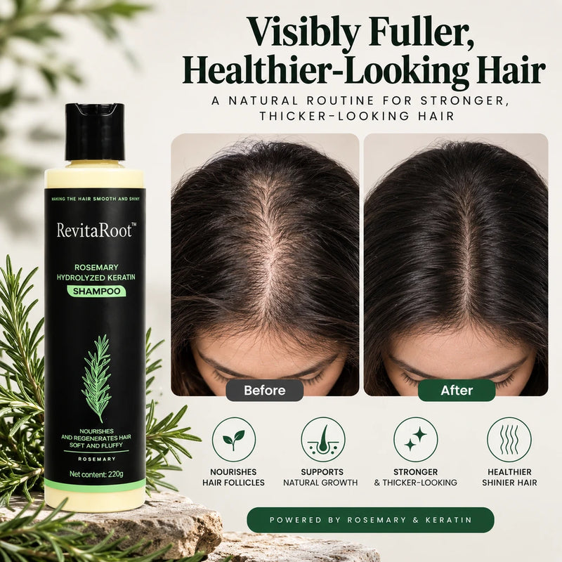 Shampoo de Romero para Crecimiento Capilar
