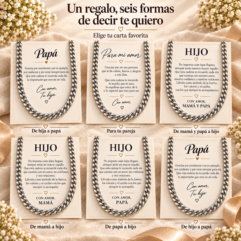 Cadena Cubana Eterna | Un regalo con significado