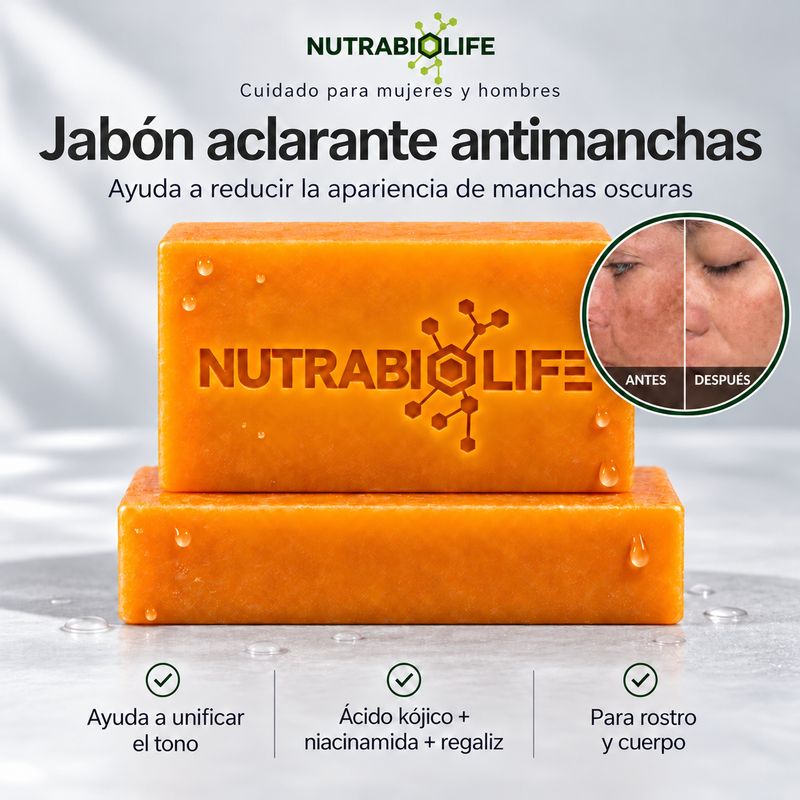 Jabón Aclarante | NutraBioLife