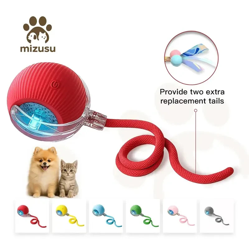 Juguete Interactivo Rodante para Gatos