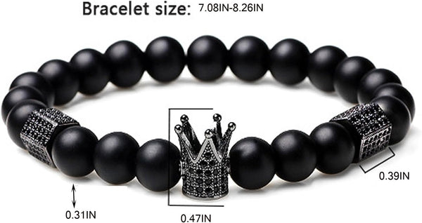 Pulsera Corona Onyx Poder Interior