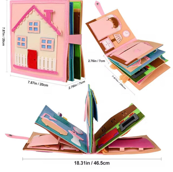 Libro Montessori Interactivo para Niños