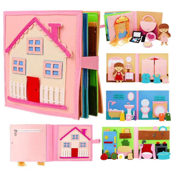 Libro Montessori Interactivo para Niños