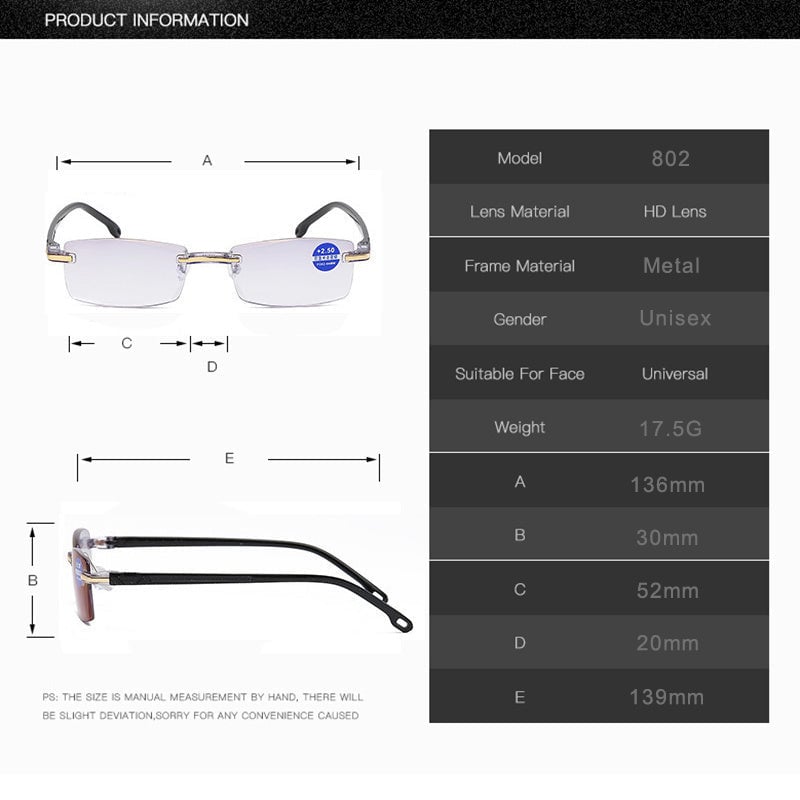 Lentes Inteligentes Anti Luz Azul