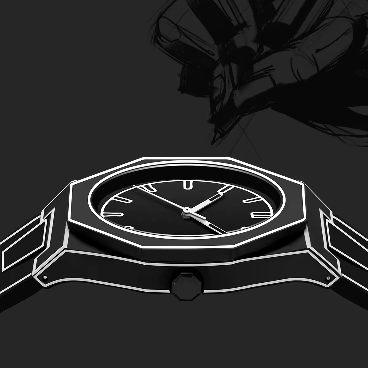 Reloj Vradol Minimalista