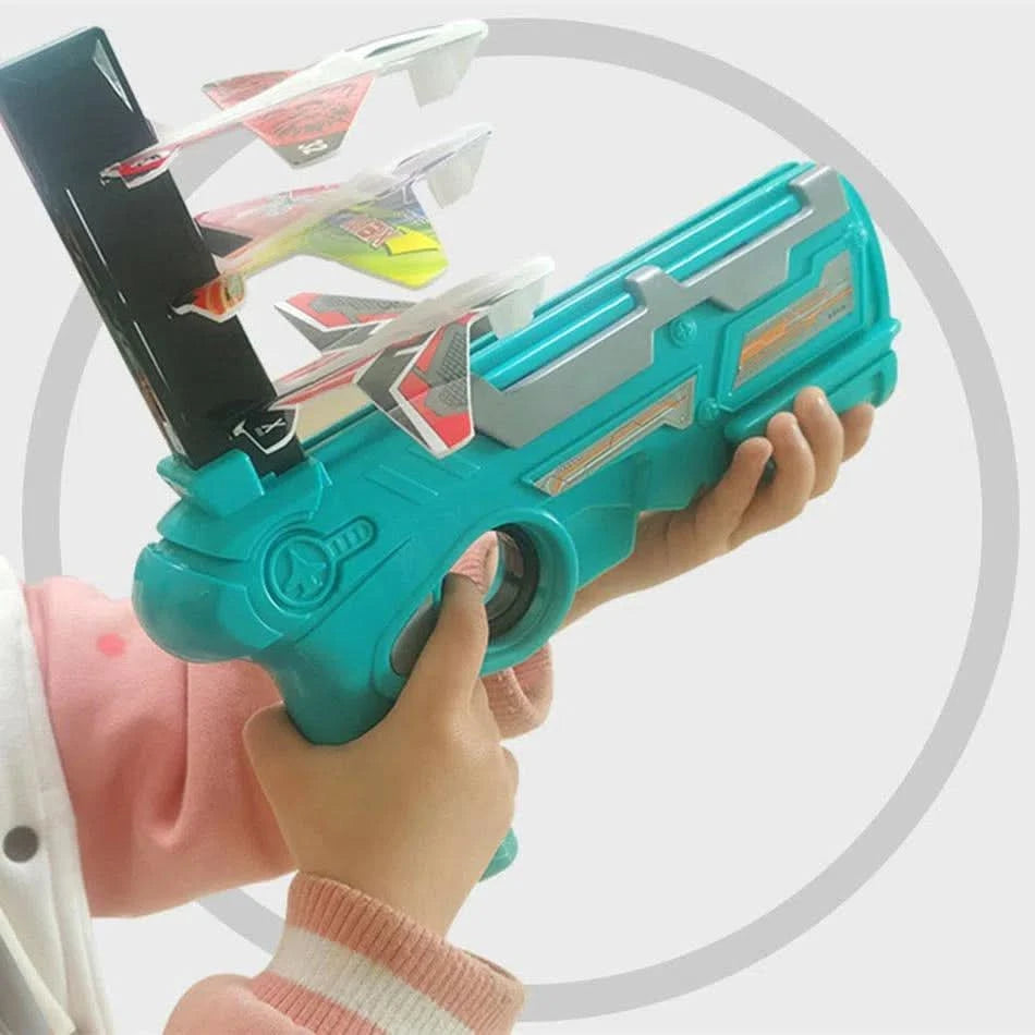 Pistola Lanza Aviones Divertida (FACEBOOK)