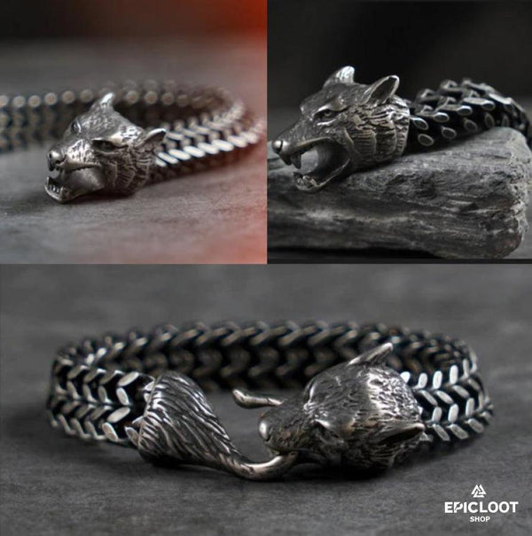 Pulsera Lobo Poderosa