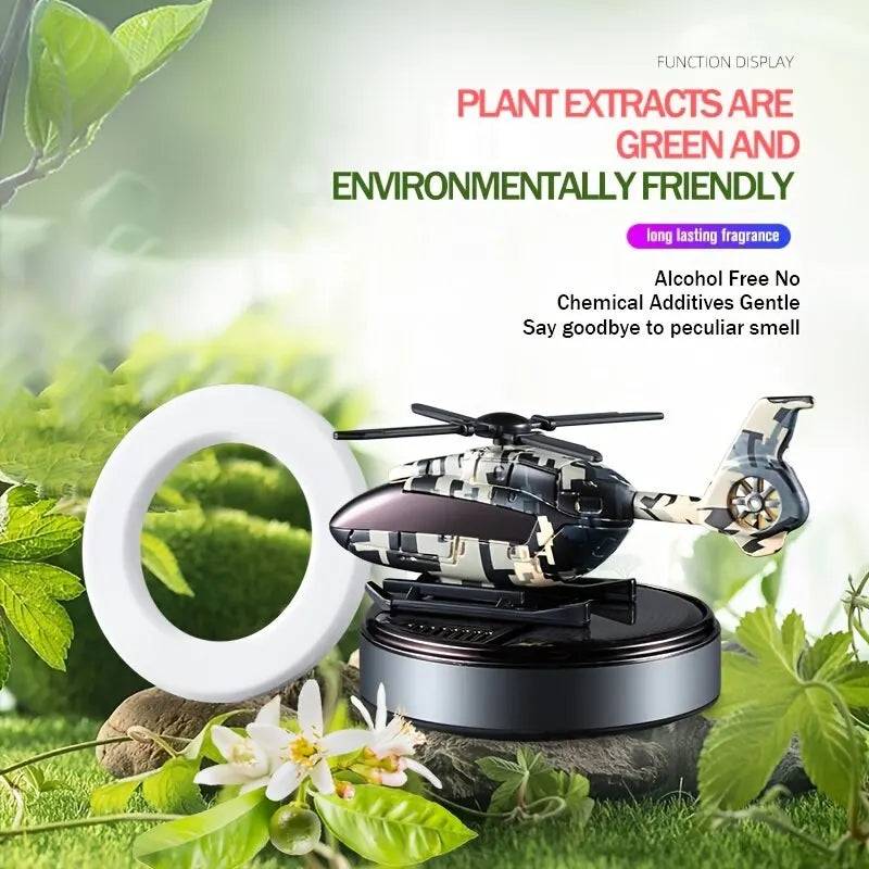Helicóptero Aromático Solar para Autos