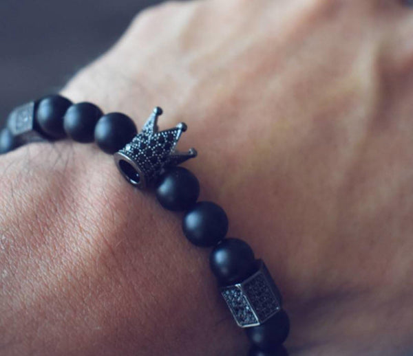 Pulsera Corona Onyx Poder Interior
