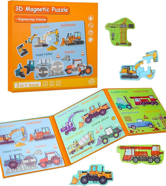 Libros Puzle Magnéticos Montessori