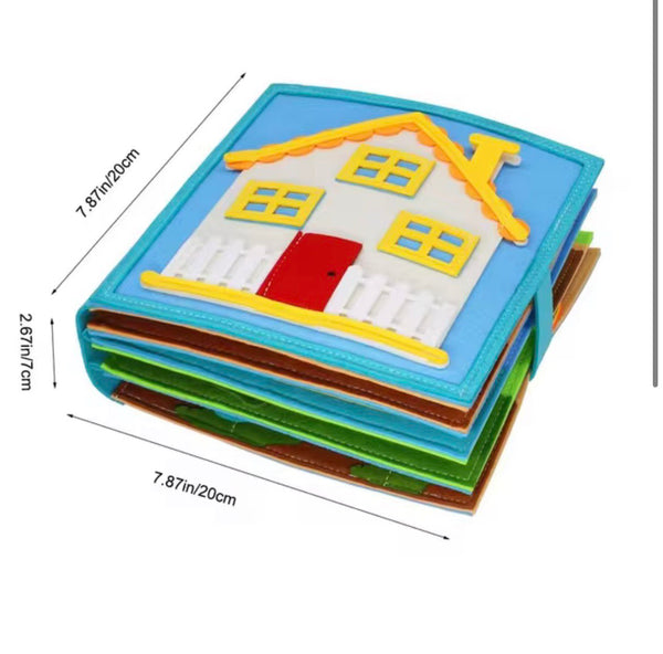 Libro Montessori Interactivo para Niños