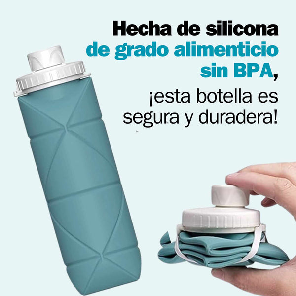 Botella Plegable Portátil