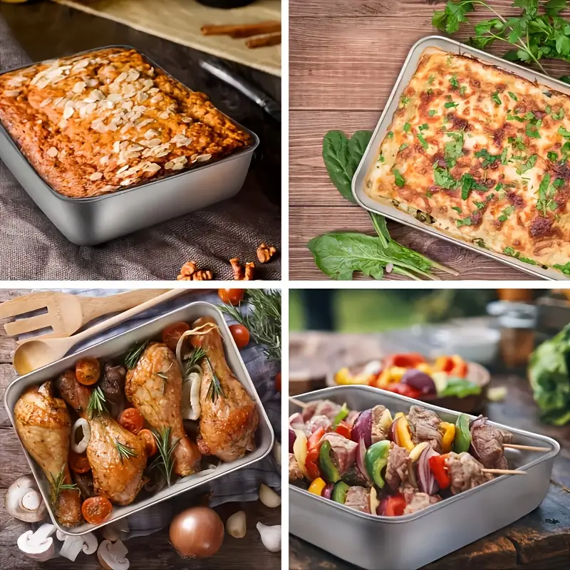 3x1 InoxBox™: Comida Segura y Fresca (25x20x5.5cm)