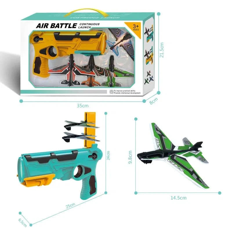 Pistola Lanza Aviones Divertida (FACEBOOK)