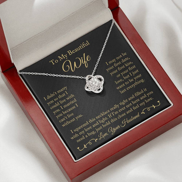 Collar Nudo de Amor para Esposas