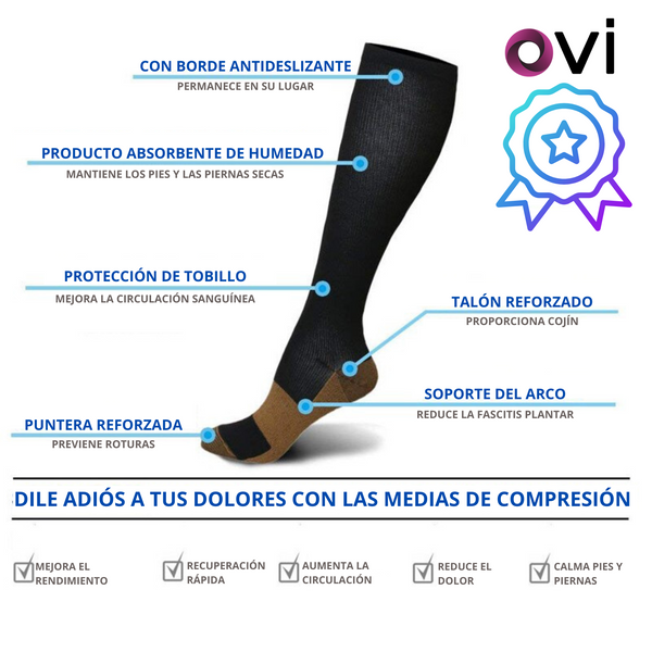 Calcetines Mágicos de Cobre