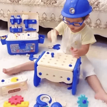 KidBuilder™ Set de Herramientas Montessori (92 Piezas) Viral TikTok